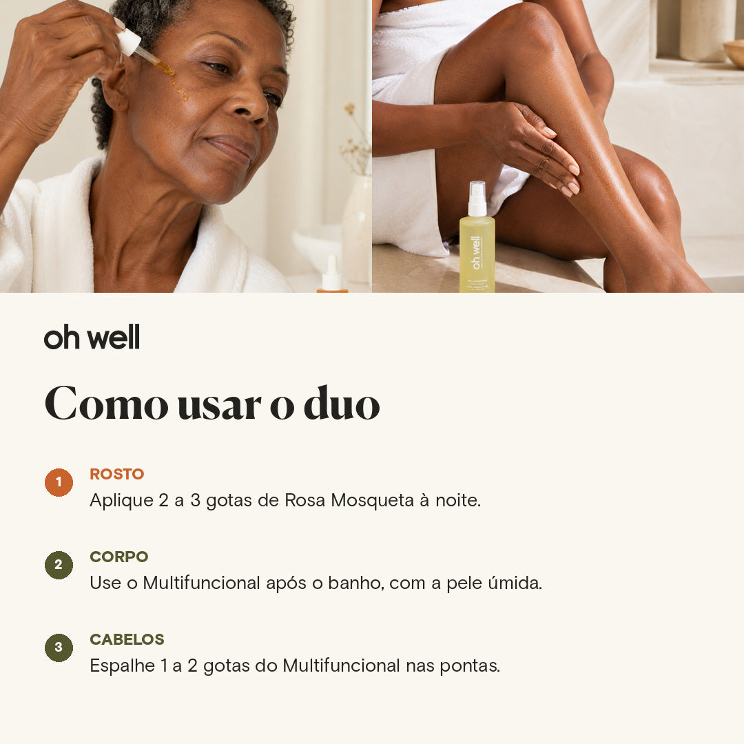 Duo Nutritivo Rosto e Corpo